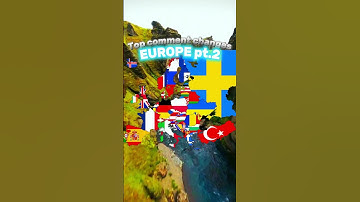 Top comment changes Europe pt.2 #europe #map #viralvideo #geography #swedish #fyp #mapping #comments