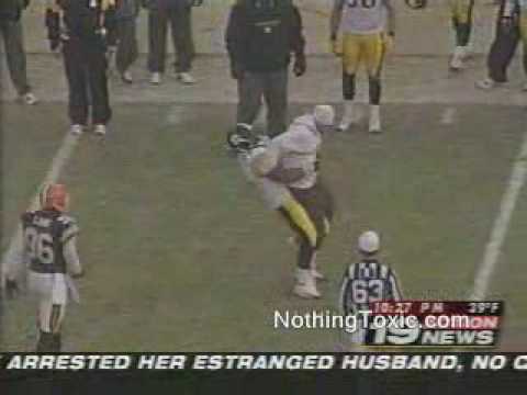James Harrison Sacks Browns Fan