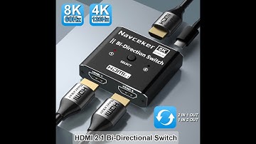 4K 120 Hz HDMI 2.1 Bi-directional Switch, is it any GOOD?