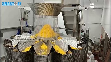 Smartweighpack Pizza Shredded Cheese 14 Head Multihead Weigher