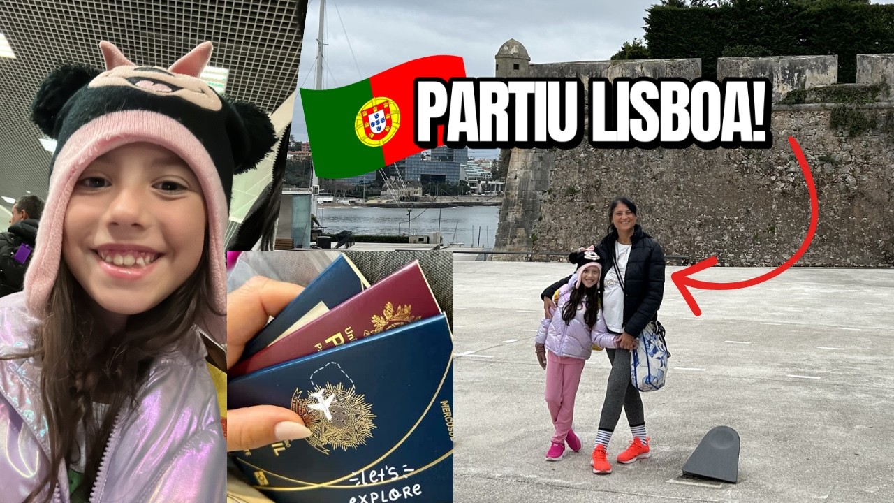 LISBOA, AÍ VAMOS NÓS! 🇵🇹 Nova Rota e Passeio Surpresa em Cascais