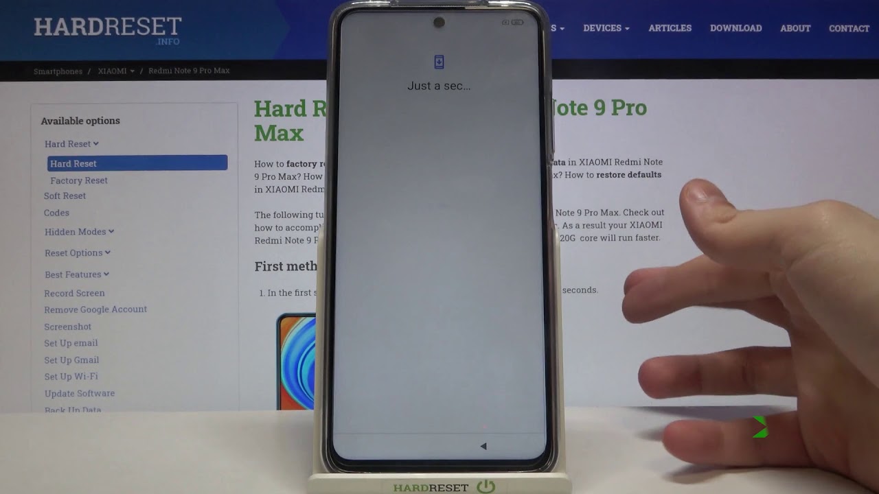 How to Set Up XIAOMI Note 9 Pro Max – First Configuration - YouTube