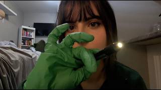 asmr simple cranial nerve exam