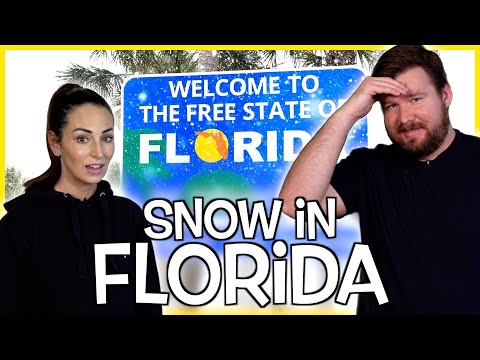 It SNOWED in Florida || A very SURPRISING Family Vlog