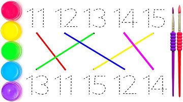 Learn How to Write, Read & Count Numbers 11 to 20 Easy For Kids - Ks Art