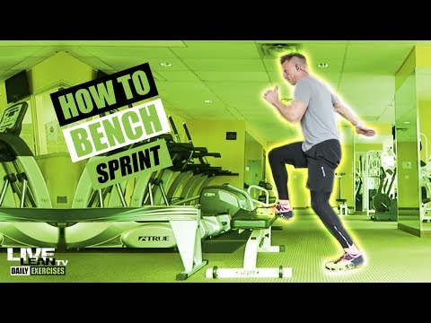 How To Do A BENCH SPRINT | Exercise Demonstration Video and Guide