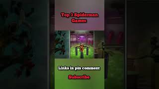 TOP 3 SPIDERMAN GAMES THAT YOU SHOULD TRY #spiderman #games #shorts screenshot 1