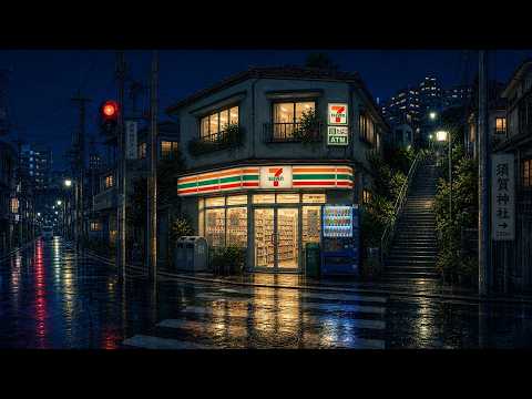 Rainy Tokyo Night | Lofi Beats to Study & Focus 🌧️