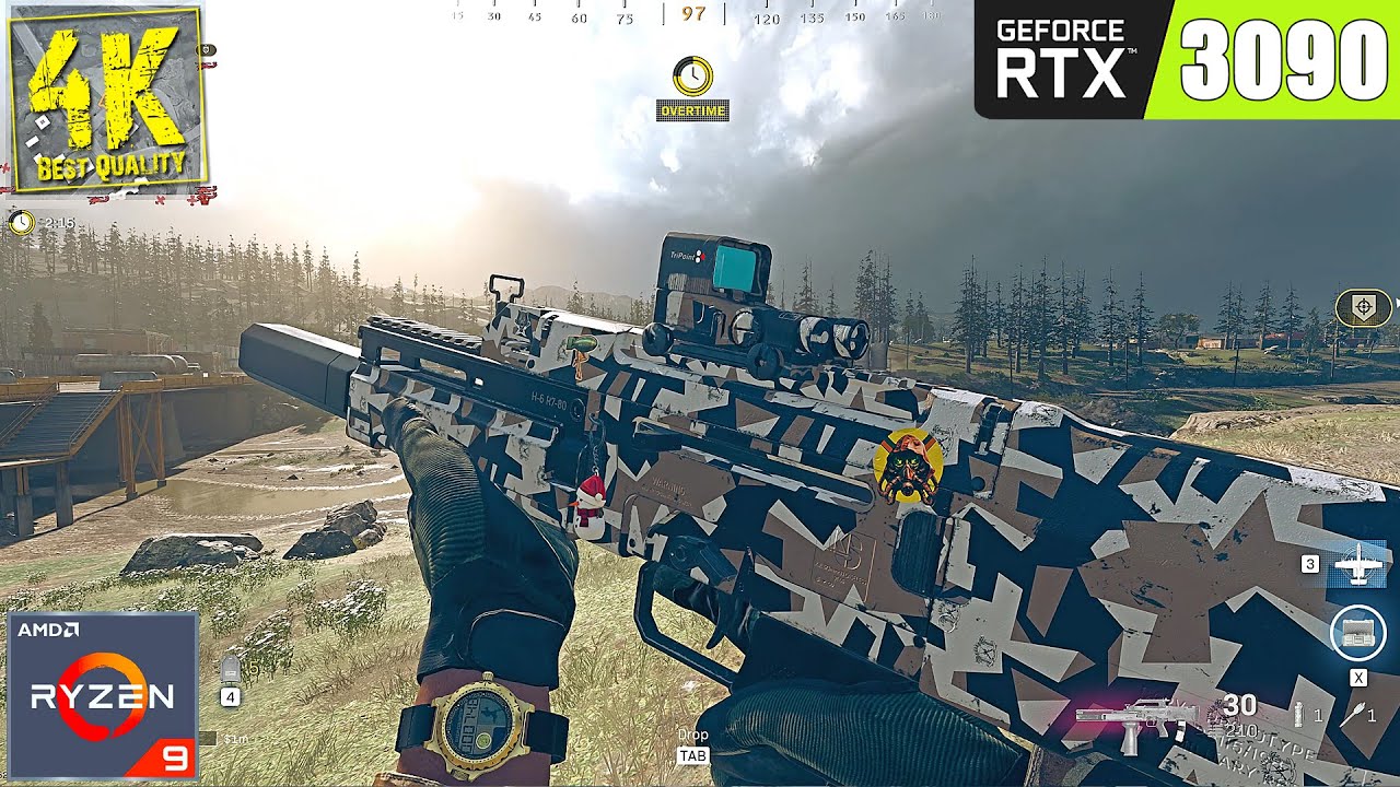 New Tactical Rifle CARV.2 Gameplay in COD Warzone RTX 3090. Call of Duty Black Ops Cold War Weapon