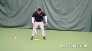 Contact Point Tennis Drill | Kids Ages 3 to 7 Years