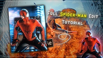 Full Spider-Man Edit Tutorial on after effect ✨