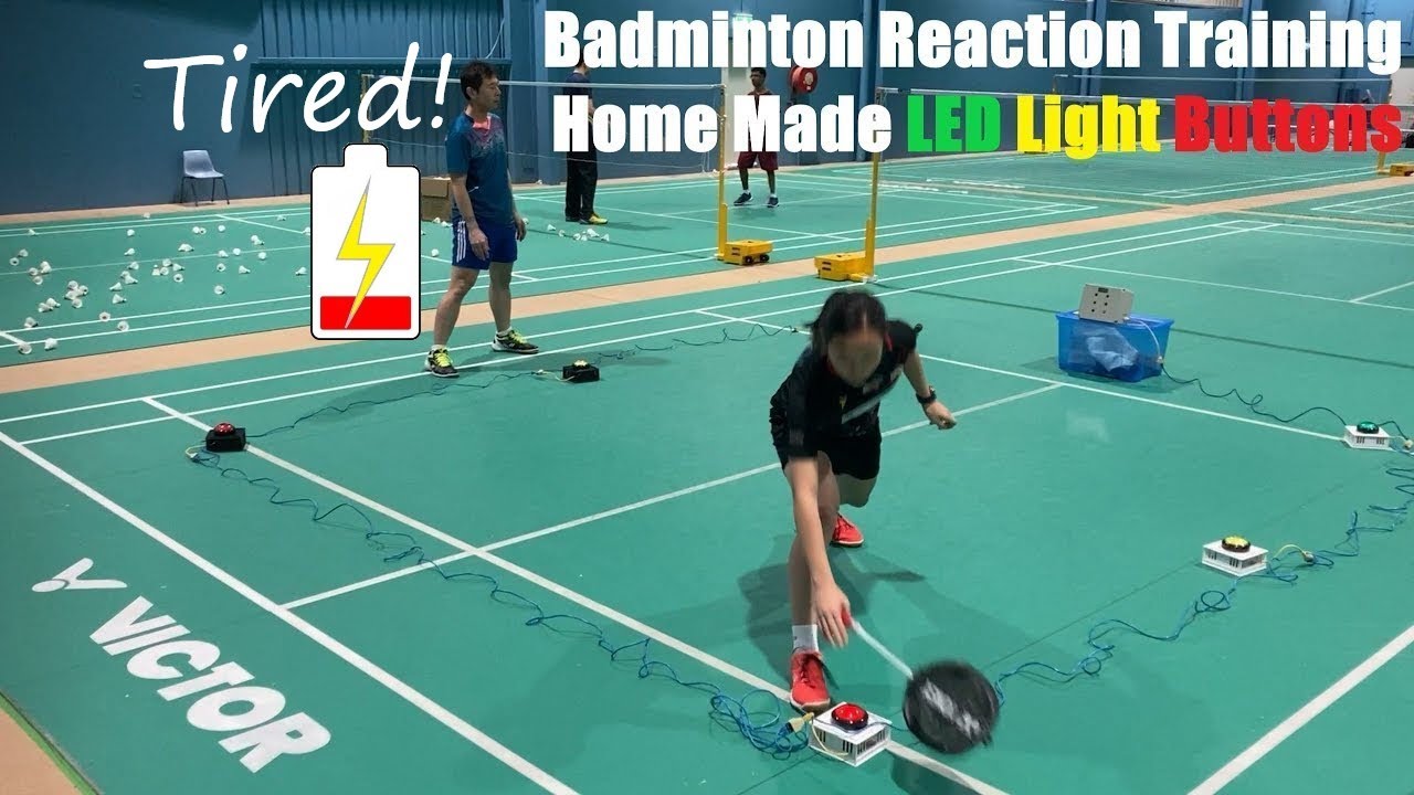 Reaction Training with Home Made LED Light Buttons YouTube