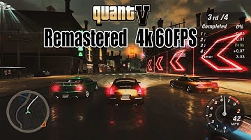 Need for Speed Underground 2 Remastered Graphics Mod QuantV 4k 60FPS
