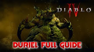 Duriel Boss Full Guide, Why You Should Farm Duriel Boss, Drop Uber Uniques! Diablo 4