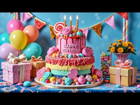 🌸 Most Beautiful Birthday Wishes Ever! 🎶🎂 Happy Birthday Song 2025 🎉#BirthdayDance #BirthdaySong