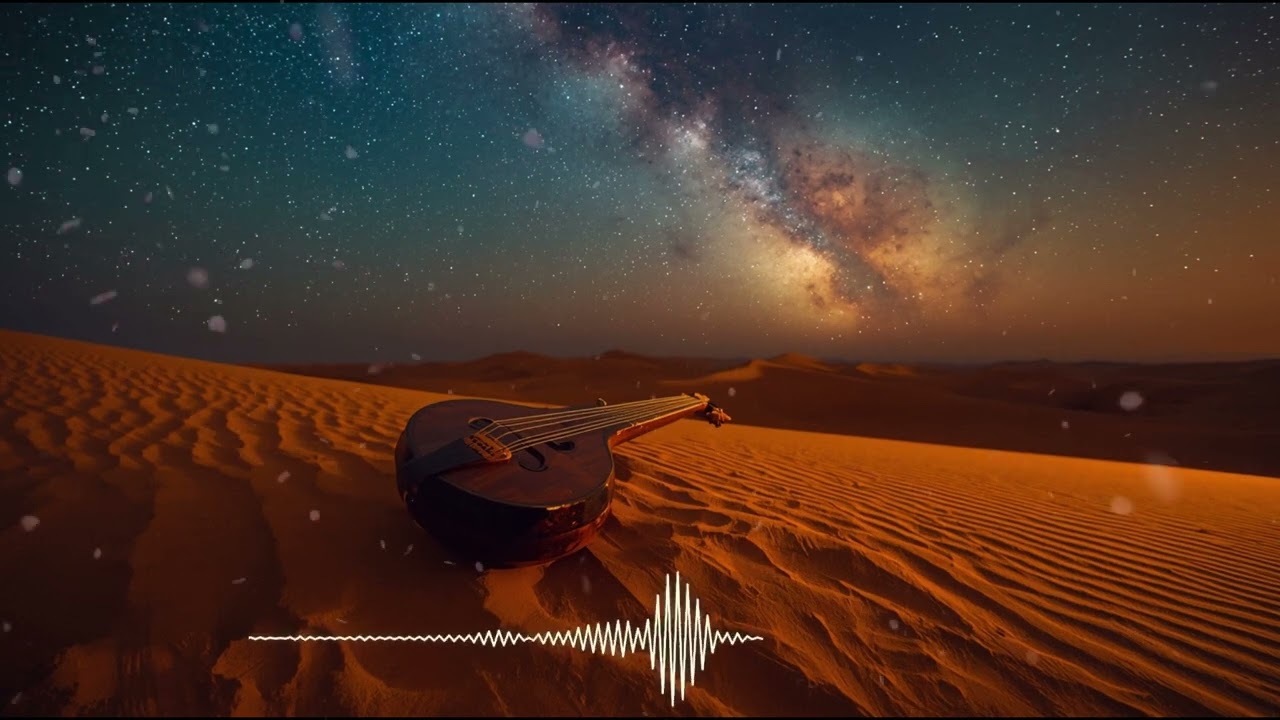 Arabian Desert Oud Music 🌌 Deep Sleep Meditation & Relaxing Night Ambience