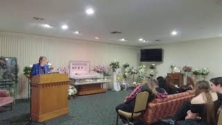 The Funeral Service of Margaret Winkleman