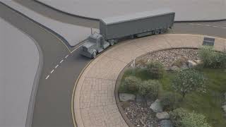 Roundabouts and Large Trucks