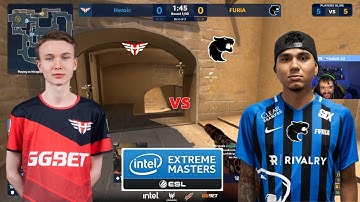 Furia vs Heroic - MIRAGE MAP 1 - IEM Global Challenge 2020 @Gaules