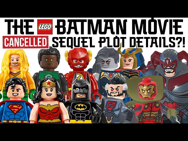 THE LEGO BATMAN MOVIE 2 OFFICIALLY CANCELLED! Scrapped Justice League Plot  & More Revealed! 