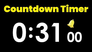 31 Minute Countdown Timer with Alarm #timerstore #31m #countdown