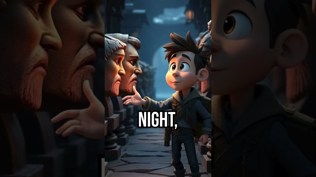 When statues come alive... 