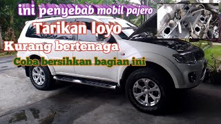 penyebab mobil disel comonrail tarikan kurang bertenaga, Mitshubishi Pajero