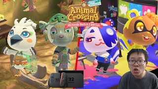 🔴 Back again with more villager hunting in ACNH after my Laptop keeps crashing!!