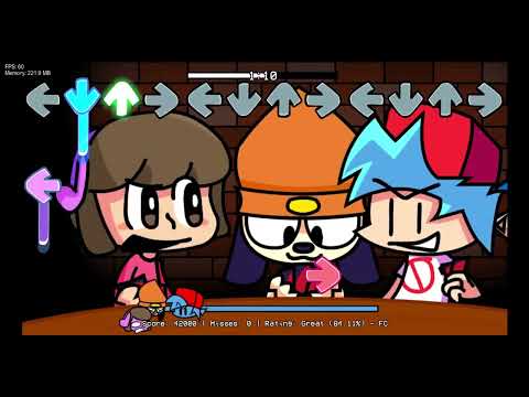 Friday Night Funkin': Turn Bass (BPM Song) BF vs Parappa vs Melodii [FNF Mod/Pasta Night Vibe]