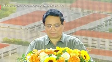 Thủ tướng phát biểu khởi công xây dựng trường học các xã vùng biên giới/ phần 1