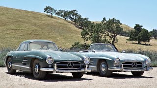 REVealed: 1955 Mercedes-Benz 300 SL Gullwing & 1957 Mercedes-Benz 300 SL Roadster