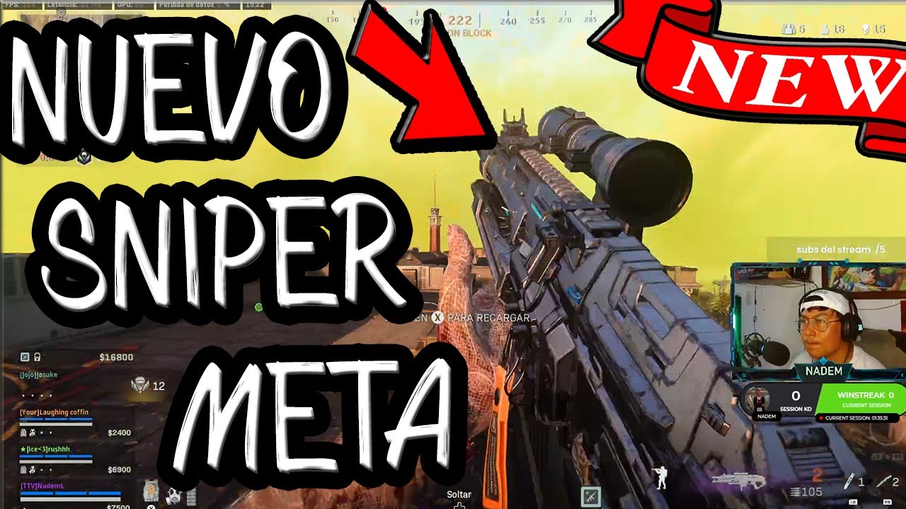 EX1 MEJOR SNIPER DE TODO WARZONE