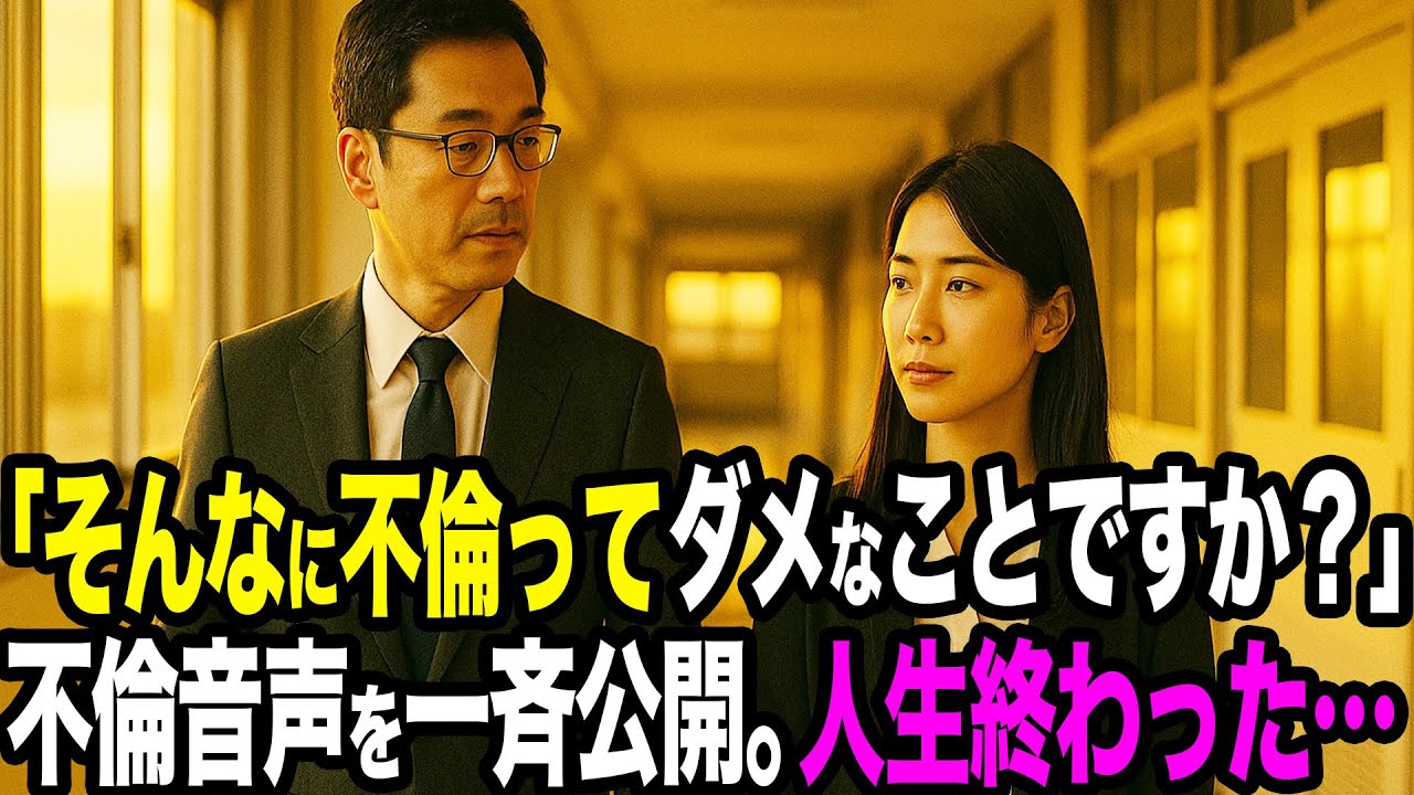 【シタ妻】「そんなに不倫ってダメなことですか？」妻と教頭がベッドで笑ってた