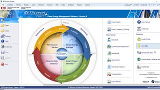 RETScreen expert tutorial | RETScreen software in English