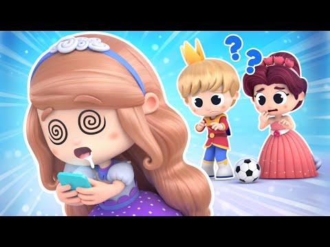 電話で遊ぶのをやめて、ラプンツェル！ 📱🌀 子供向けの面白いアニメ | インクレディテールズ
