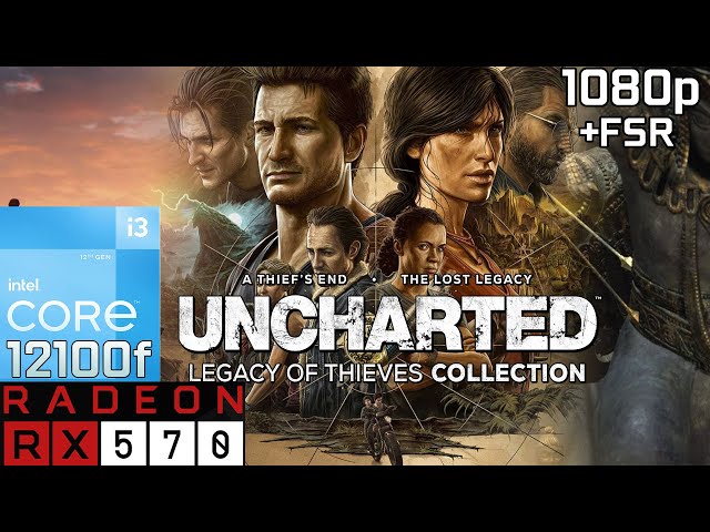 DEU RUIM! 🥺UNCHARTED NO PC FRACO FX 8300 E RX 550 🥺 