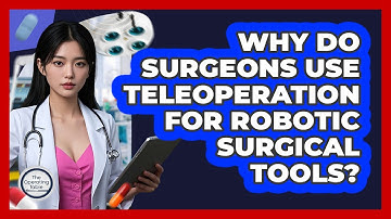 Why Do Surgeons Use Teleoperation For Robotic Surgical Tools? - The Operating Table