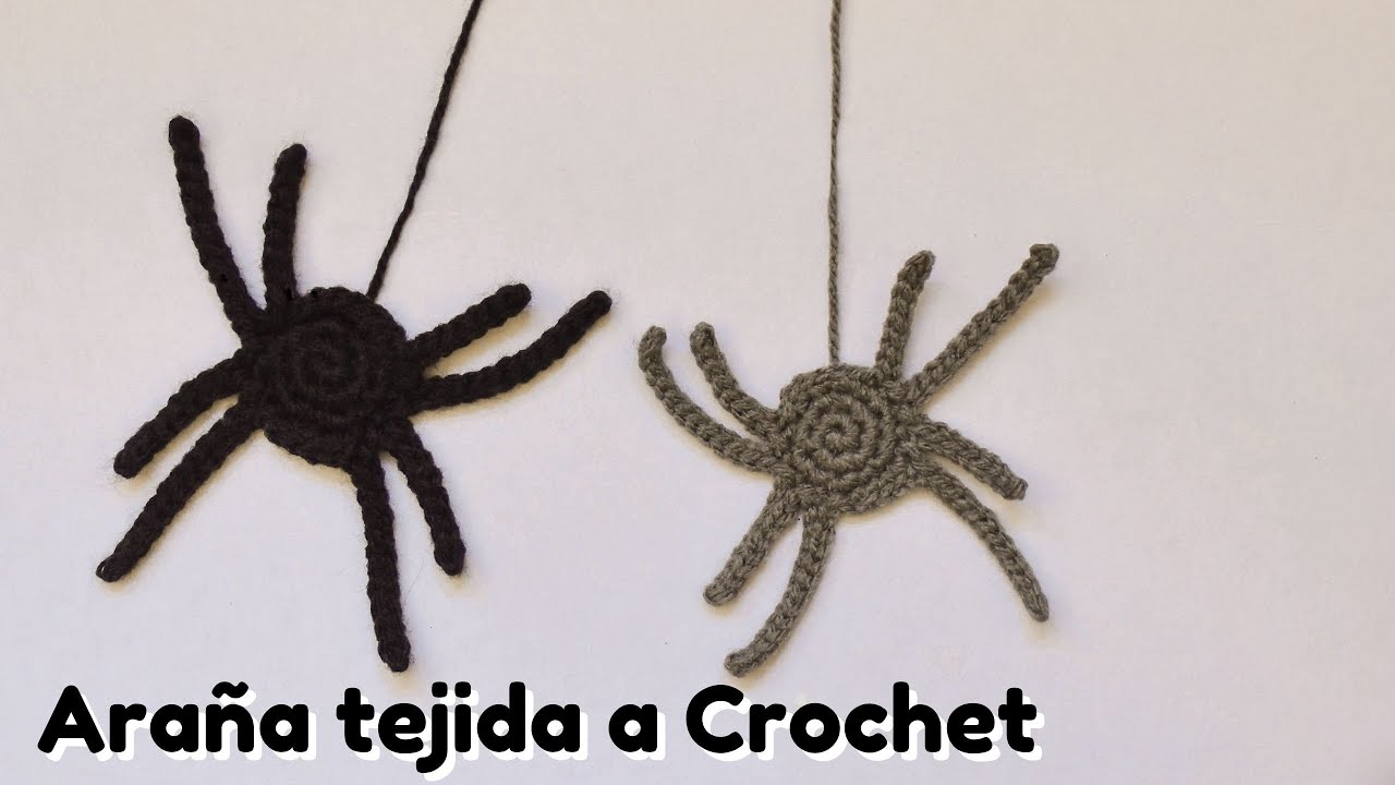 🕷️Tutorial como tejer araña MUY FACIL a crochet🕷️/Tutorial how to crochet spider VERY EASY🕷️
