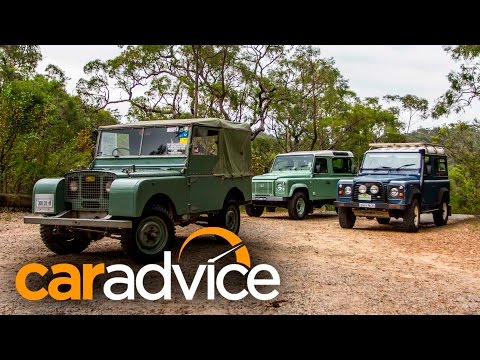 Land Rover Defender 90 Old v New - featuring 1948 Series 1 and 2016 Heritage Edition