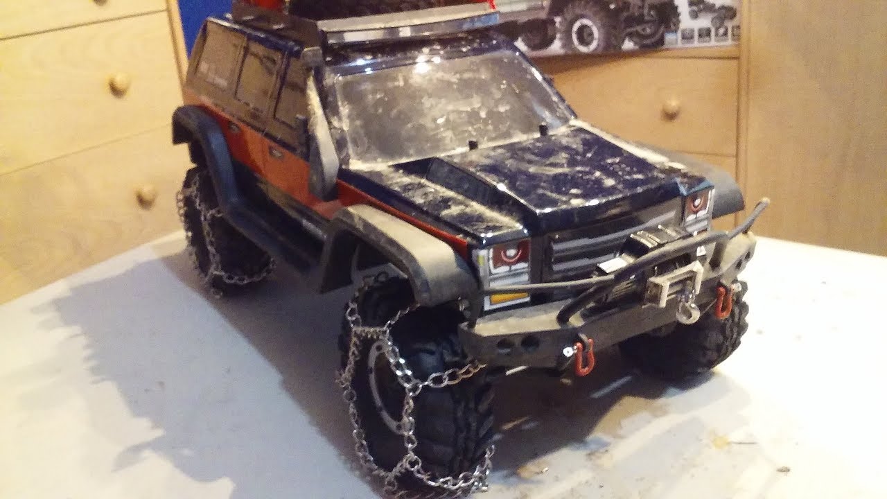 Rc Snow Chain REDCAT EVEREST GEN 7 PRO How to make RC Snow Chains - YouTube
