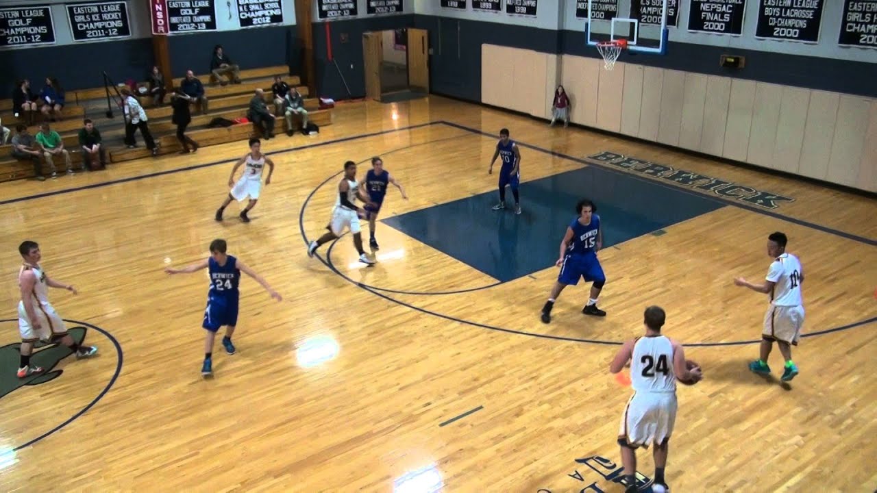 010616 Berwick Varsity Basketball vs Hyde (1st half) YouTube