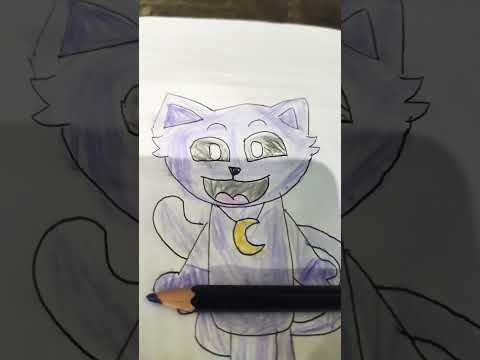 drawing catnap style #fyp - YouTube