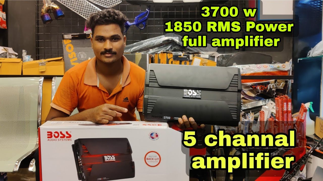 Audio Systems PV3700 5 Channel Car Amplifier – Series, 3700 Watts, - YouTube