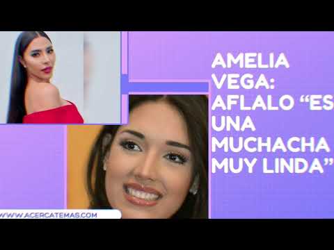 Miss Universe: Amelia Vega sobre Aflalo «es una muchacha muy linda»