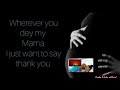 Mama I dedicate this song to you: wherever you dey my mama (official music video)