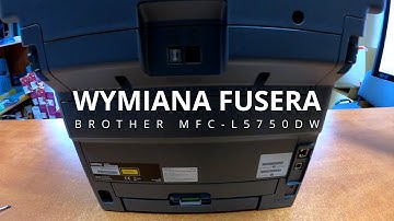 How to Remove and Reinstall the Fuser Unit on Brother MFC-L5700/MFC-L5900  MFC-L5750  wymiana fusera