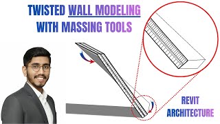 Revit Architecture: Twisted Wall Modeling with Massing Tools
