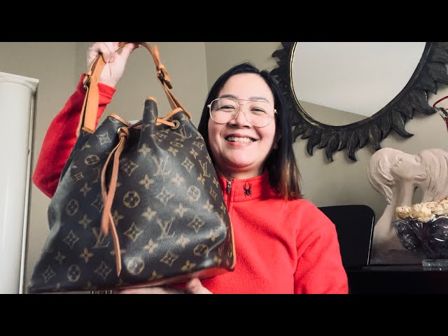 My Louis Vuitton Noe PM! Styling My Noe GM With A Scarf 