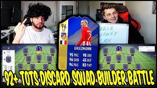 Fifa 18: 92+ TOTS abstoßen? 😱🔥 96 TOTS GRIEZMANN Squad Builder Battle vs. Wakez ⛔️ Ultimate Team