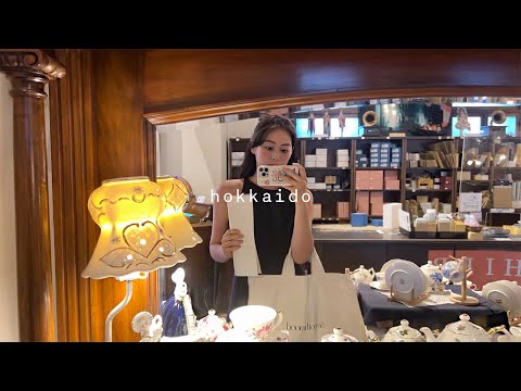 혼자 삿포로 여행🎐 오타루 당일치기 코스. 제일 예뻤던 유리공예 상점. 텐구산 야경. 밤 열두시에도 줄 서는 라멘집. #3 🇯🇵